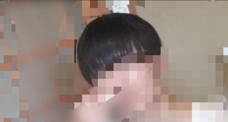 ヘアセットの髪型
