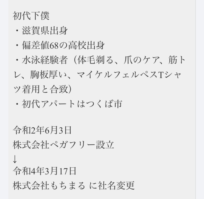 もちまる日記の飼い主情報の画像