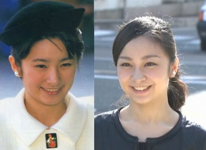 紀子さまと佳子さまの画像